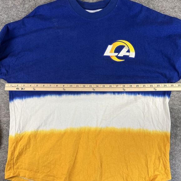 Fanatics Los Angeles Rams Long Sleeve Ombré 2021 Super Bowl Champions Size L - Picture 3 of 7